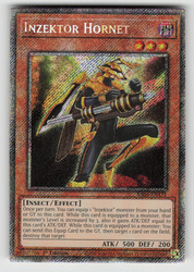 Inzektor Hornet RA04-EN171 Platinum Secret Rare - Rarity Collection Quarter Century Edition