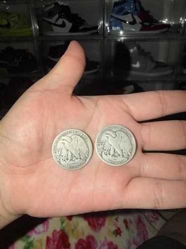 1942 S Walking Liberty Silver Half Dollar- Fine Quality Coin