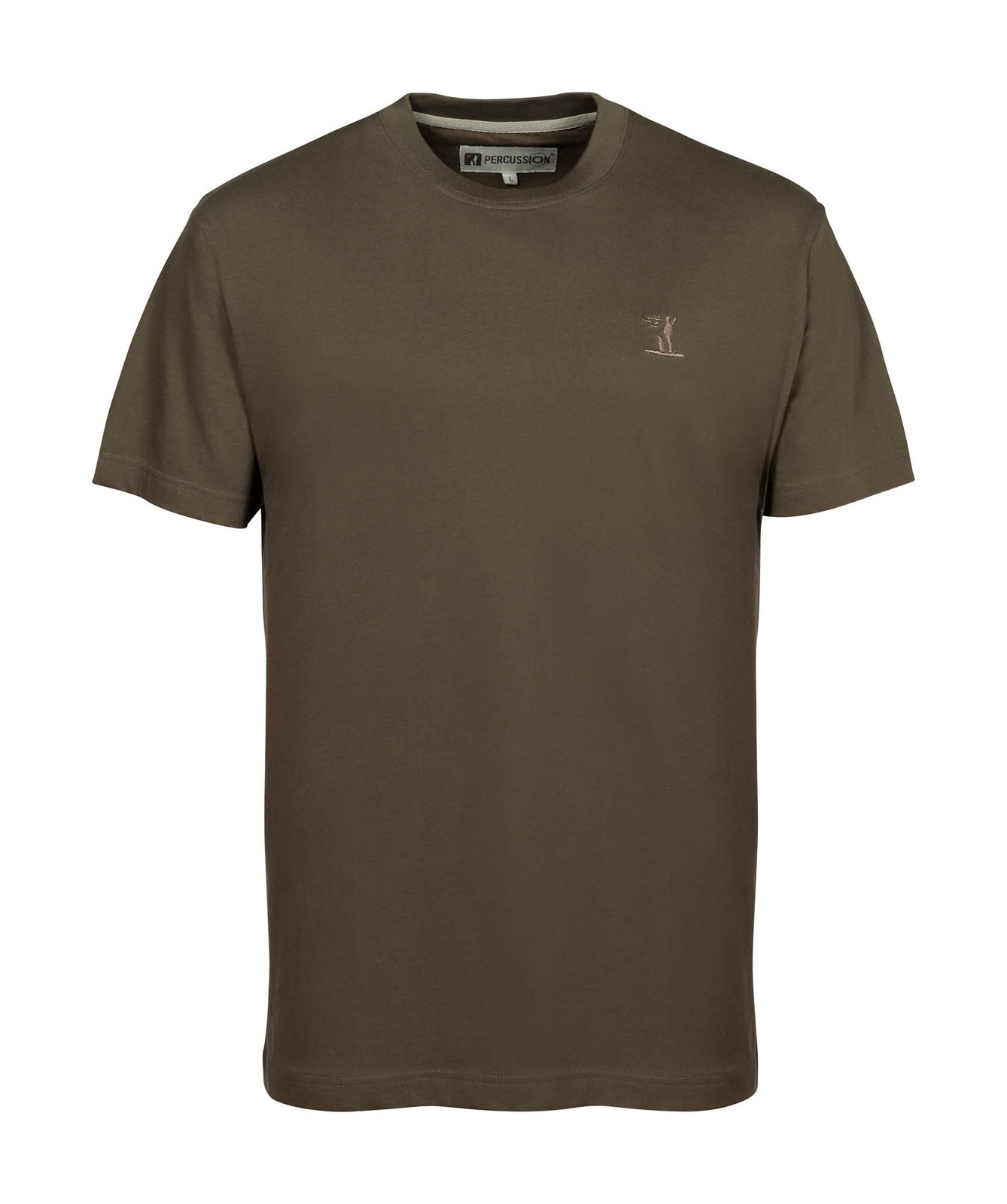 Tee-shirt de chasse Percussion brodé Logo Anti Frottement
