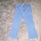 LOFT Women’s Cropped Jeans Blue White Striped Light Wash Mid Rise Denim 29 — photo 2