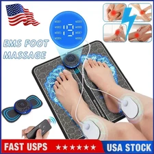 EMS Foot Massager Electric Deep Reshaping Kneading Muscle Pain Relax Machine NEW