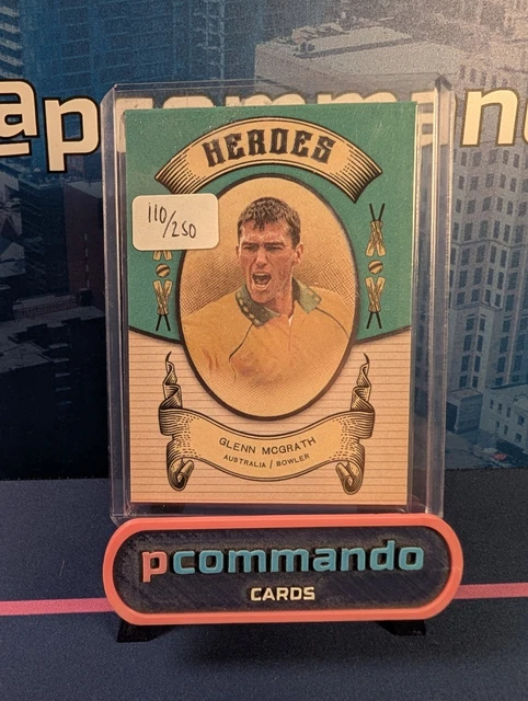 2024 Futera Cricket Glenn Mcgrath /250 Numbered Card