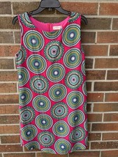 Altar’d State Bohemian Sz Med Colorful Bright Bold Print Sleeveless Lined Dress