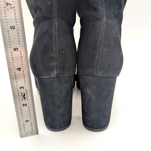 Lauren Ralph Lauren Artizan High Heel Boots Women's Black Size US9.5B EU40 - Picture 4 of 13
