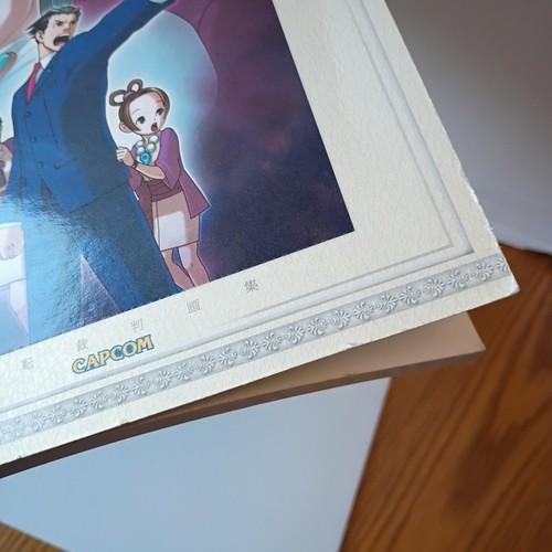 The Art of Phoenix Wright: Ace Attorney by Capcom Paperback / Softback 1st Print - Picture 4 of 11
