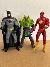 DC Batman, Lex Luthor & The Flash 6'' Action Figures Bundle/Lot