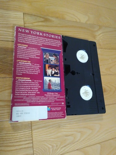 New York Stories VHS 1990 Nick Nolte Woody Allen Francis Coppola Martin Scorsese - Picture 2 of 2