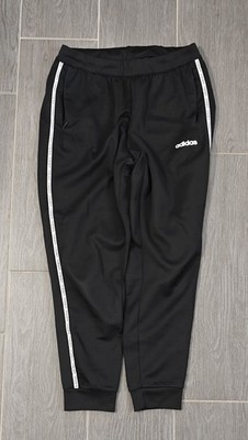 Adidas Trainingshose Damen Herren Gr. S Schwarz Logo Tape Track Pants Jogger