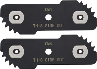2-Pack EB-007 Edge Hog Heavy-Duty Edger Replacement Blades Compatible