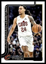 2025-26 Topps #86 Jaylon Tyson Near Mint