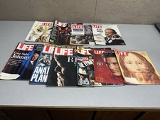 Vintage Lot of LIFE Magazine: Elvis Johnny Carson Michael Jackson Frasier Jesus