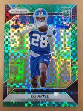 ELI APPLE #223 2016 Panini Prizm GREEN POWER PRIZM RC 37/49 GIANTS/49ers