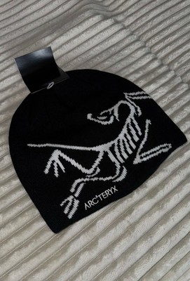 Arc teryx Bird Head Toque Mütze Beanie Orca Gestrickt Schwarz