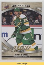 2023-24 Upper Deck MVP Gold Ice Battles Matt Dumba #194 READ 7vj