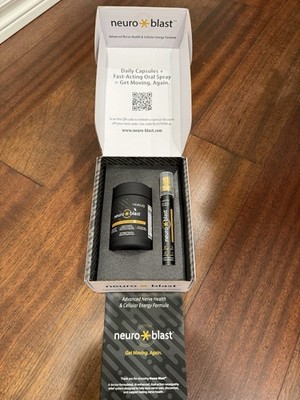 Neuro Blast Nerve Support Capsules Plus Oral Spray