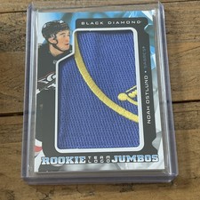 2025-26 Upper Deck Black Diamond #RTL-NO Noah Ostlund Team Logo Jumbo Rookies