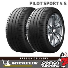 2 x 225/40 R18 92Y XL Michelin Pilot Sport 4 S Performance Tyre - 2254018 (New)