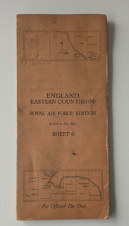 ORDNANCE SURVEY RAF MAP OF THE Eastern Counties ENGLAND