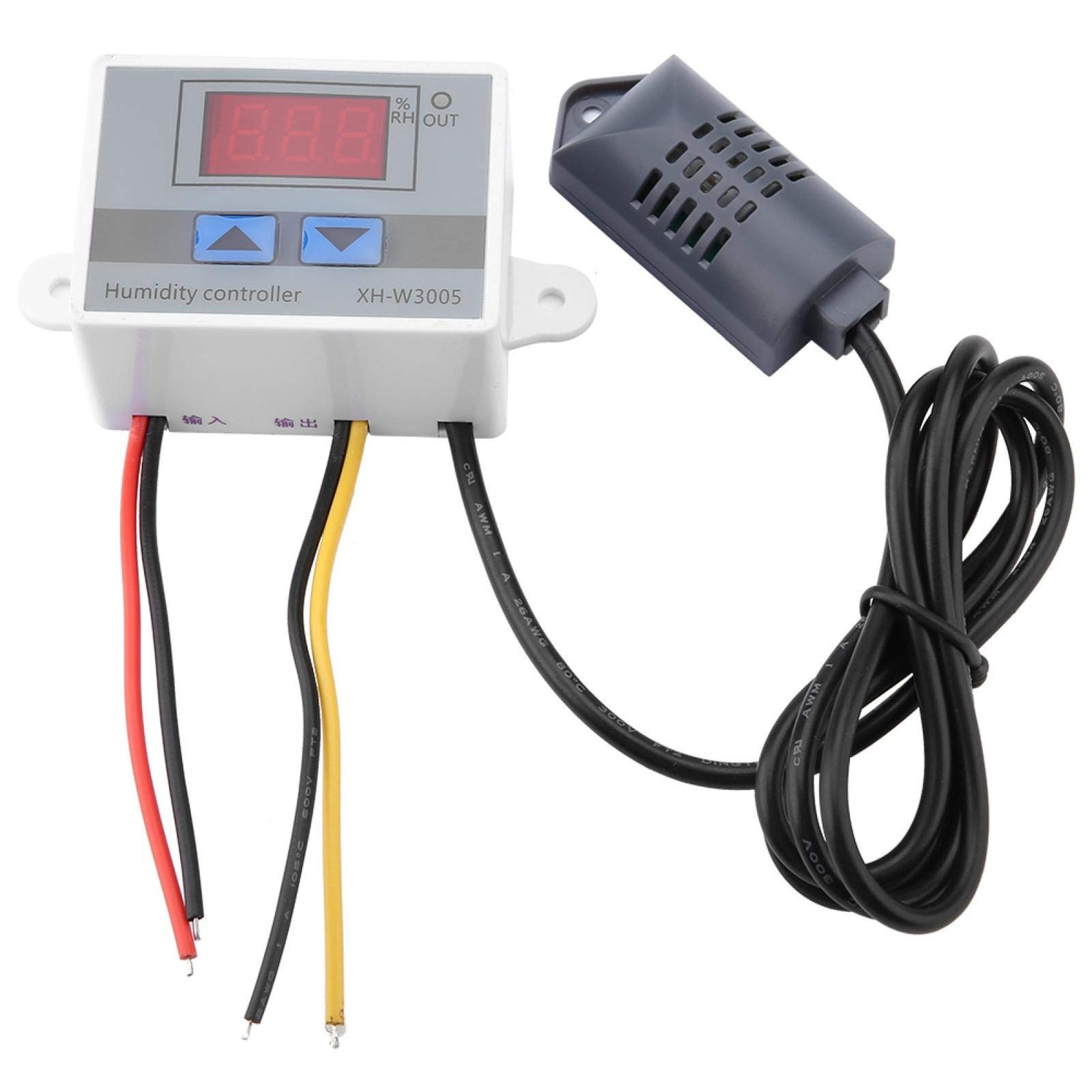 Hygromètre numérique XH-W3005 contrôleur d'humidité 220V automatique pour couveuse