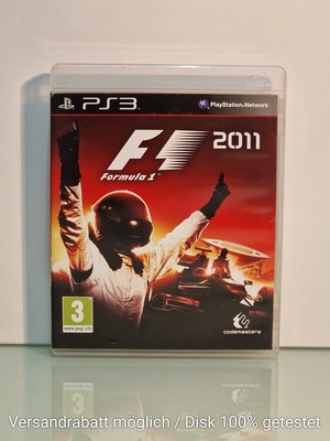 F1 2011 Formula 1 Zustand sehr gut CIB OVP Sony PlayStation 3 PS3