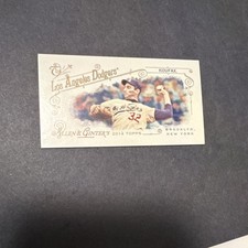 Topps 2014 Allen & Ginter's Sandy Koufax #53 Los Angeles Dodgers Baseball Card