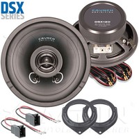Crunch Auto Lautsprecher FüR Opel Corsa D 2006-2014 Heck Hinten 120Mm 160W #Angy