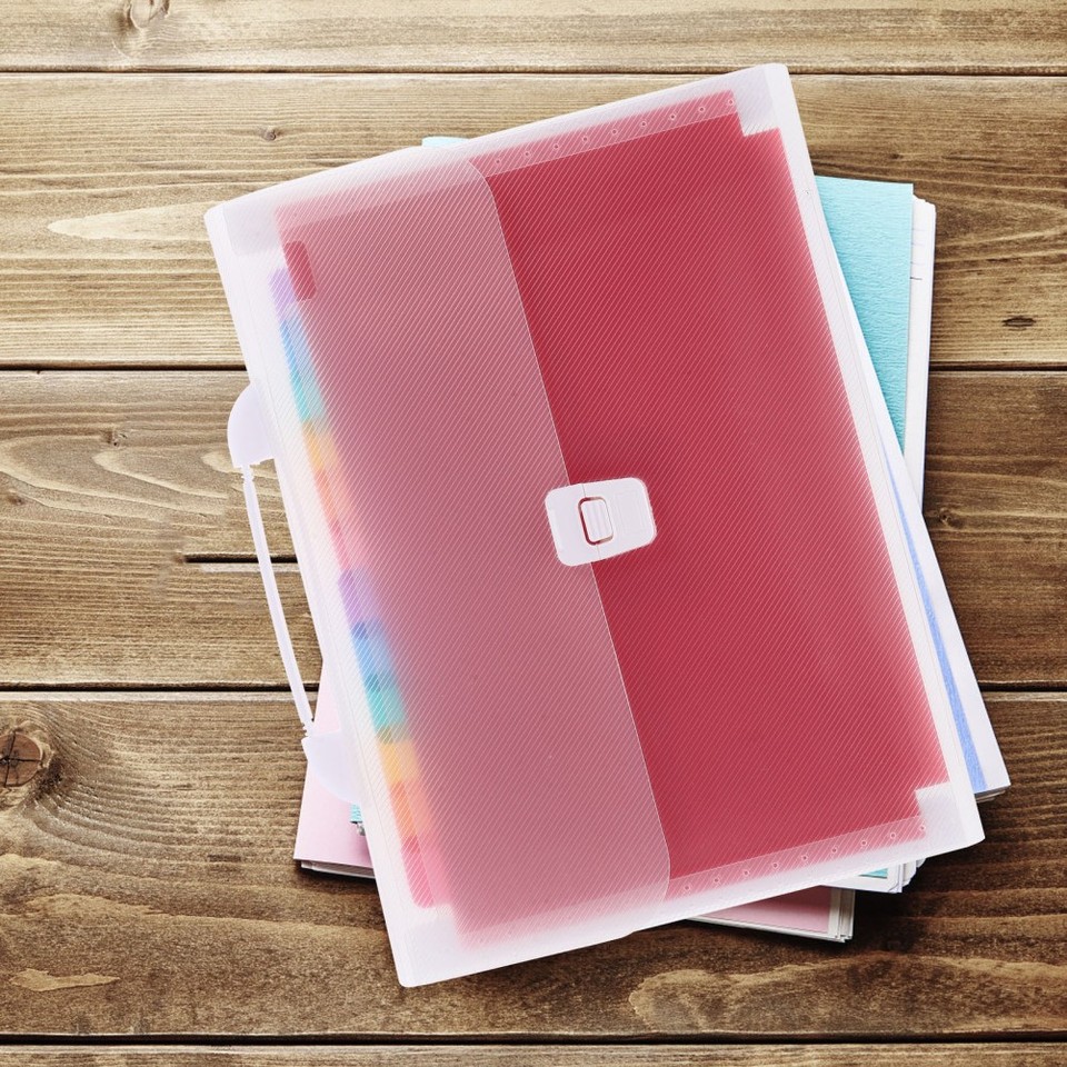 Paper Organizer Multi-layer File Bag Document Organiser Folder ...