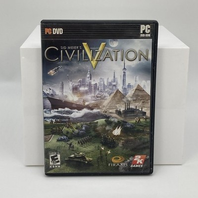 Sid Meier's Civilization V PC DVD 2010 Complete In Box w/ Manual and Inserts