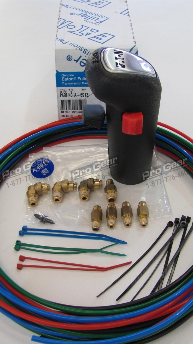 【訳あり】shift 13 A6913 13 Speed Genuine Eaton Transmission Shift Knob & 4 line air