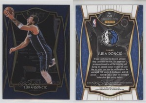 2020-21 Panini Select Premier Level Retail Blue Luka Doncic #150