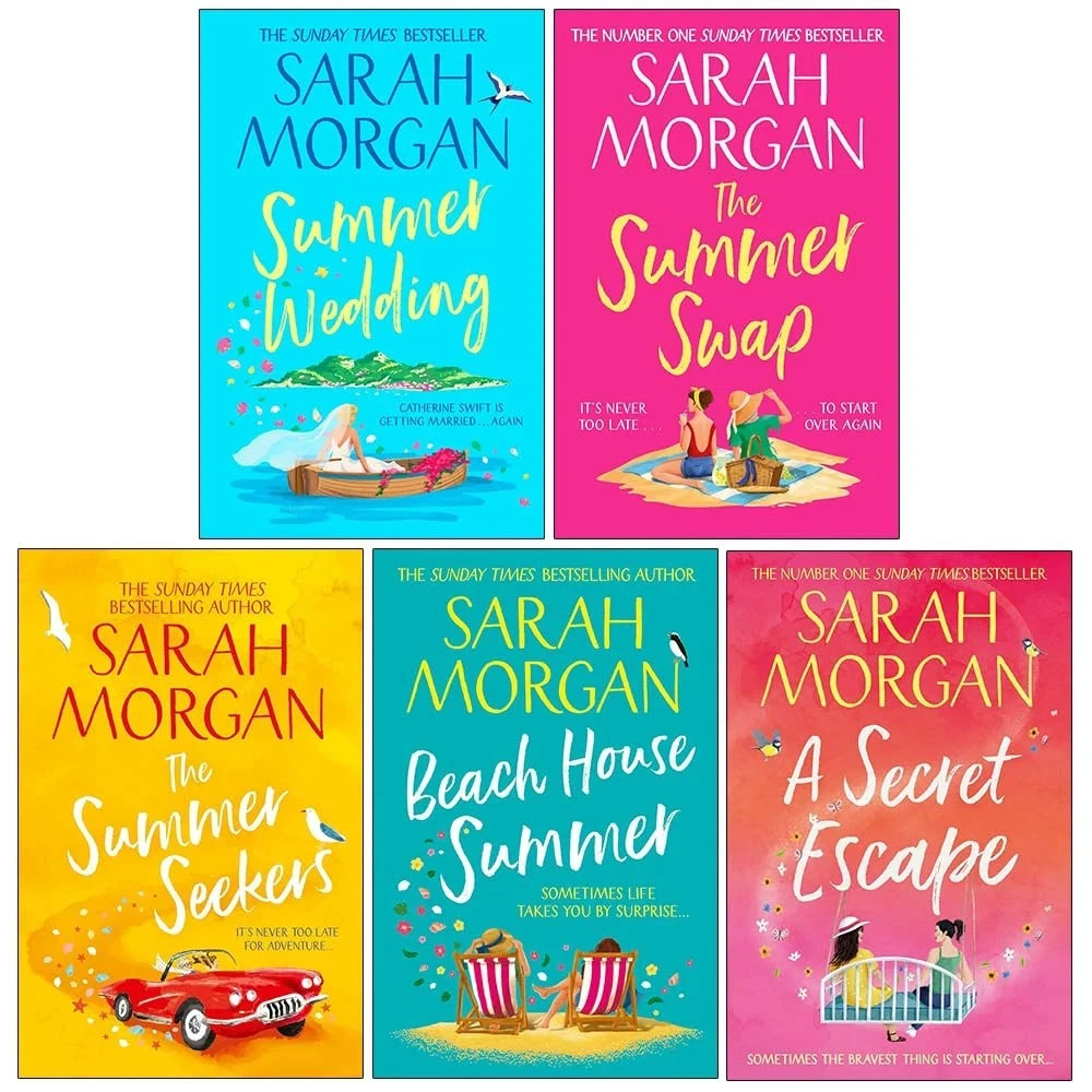 Sarah Morgan Collection 5 Books Set Summer Wedding, The Summer Swap,Summer Seeke - Image 3