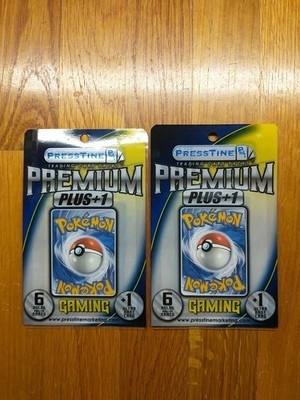 Presstine Pokemon Premium Plus 1 Unopened Packs, Quantity 2. RARE CARDS!