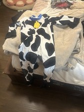 Spooktacular Creations Baby Cow Halloween Costume Size 3 T Jumpsuit Only