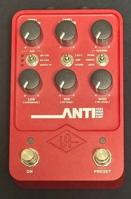 Good Condition Universal Audio UAFX ANTI 1992 High Gain Distortion