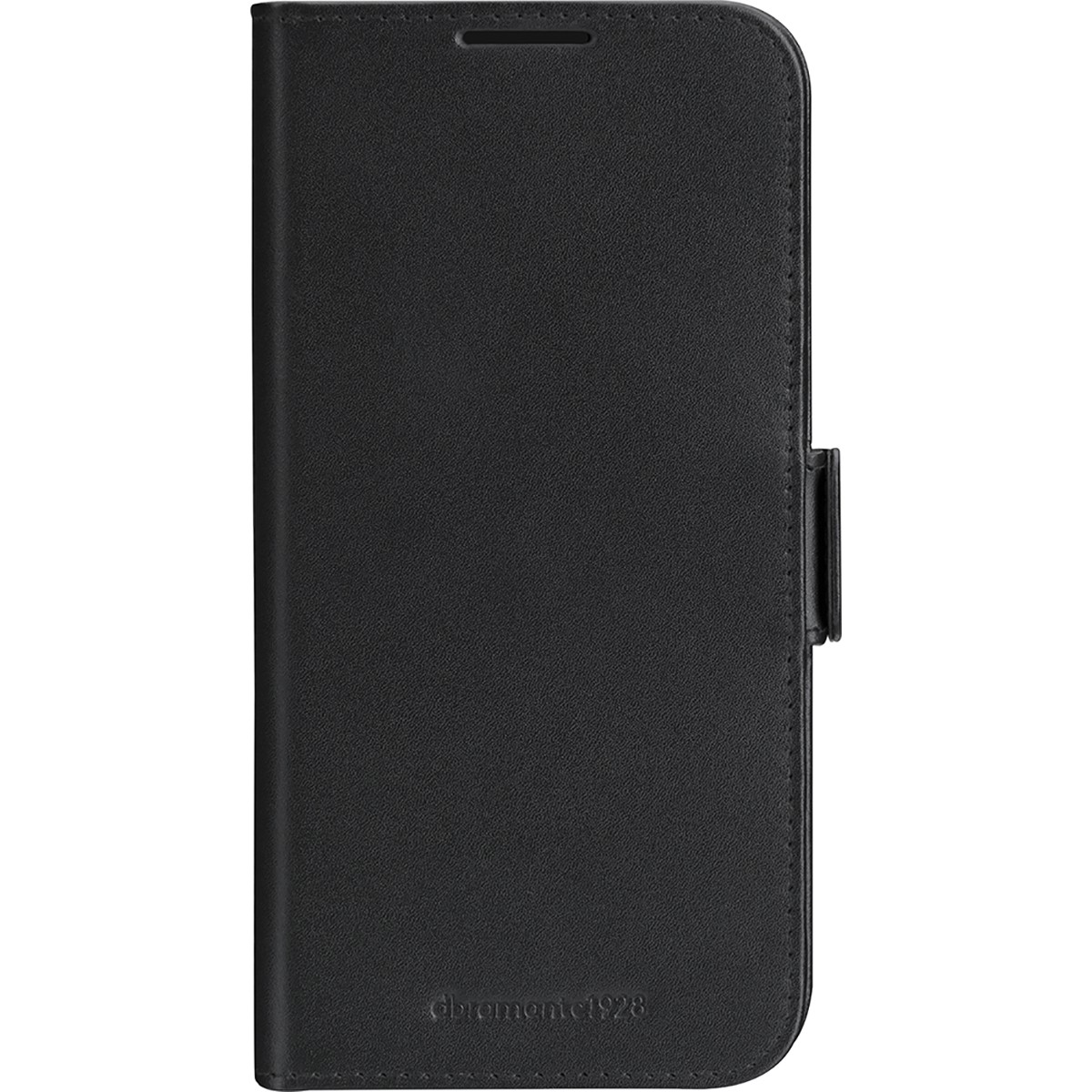 Étui portefeuille noir pour Galaxy A56 avec support vidéo intégré