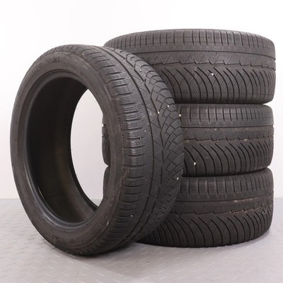 4x Winterreifen 245/45R18 100V XL AO Michelin Pilot Alpin PA4 DOT19 4,5-5mm