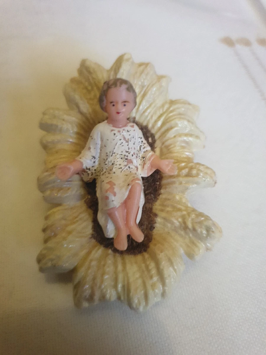Ancien Santon De Crèche Devineau - Chèvre Taille 3 - Provence Vintage
