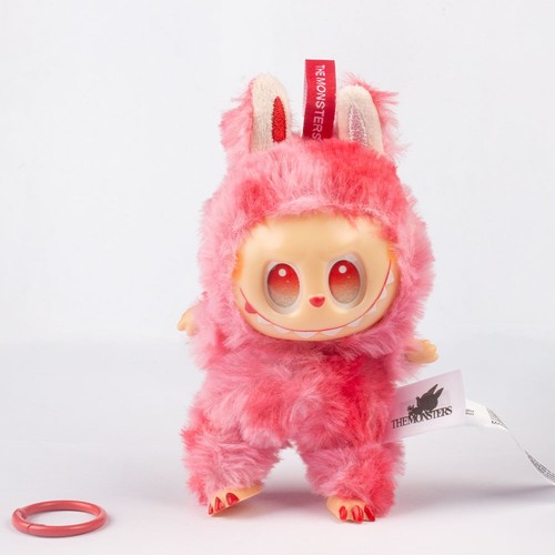 The Monsters BIG INTO Energy V3 Series Keychain Plush Doll 16cm - Luck (Purple)! - Picture 13 of 22