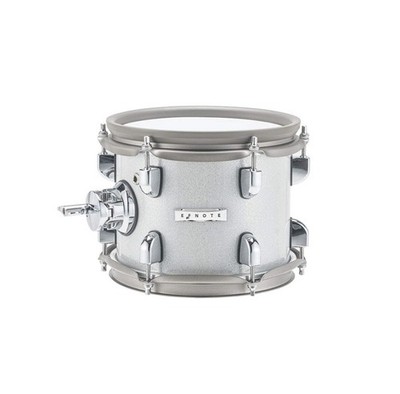 EFNOTE 8 x 6.5  Rack Tom Drum White Sparkle EFD-T0865-WS