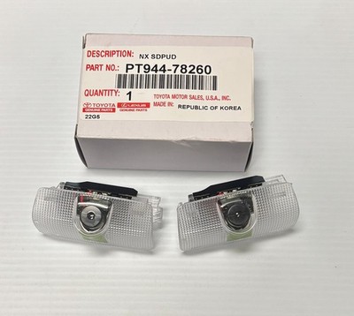LEXUS OEM FACTORY FRONT DOOR PUDDLE LAMP SET 2026 RX350 PT944