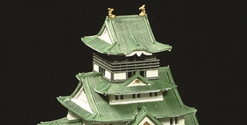 Doyusha 1/800 Japan s Famous Castle JOYJOY Collection Osaka Castle Plastic Model - Picture 4 of 6