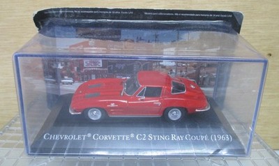 De Agostini 1:43: Chevrolet Corvette C2 Sting Ray Coupe 1963 in OVP