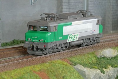 Ls Models 11202 E-Lok BB 407219 SNCF, FRACHT, Logo Mütze, Bord