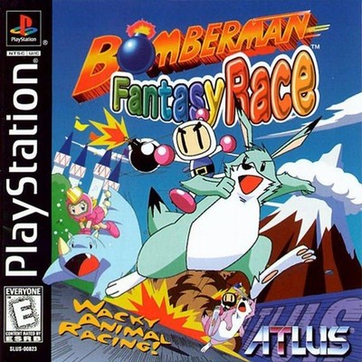 Bomberman Fantasy Race - PS1 PS2 Playstation Game Only
