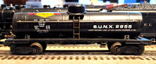 Lionel 2855 SUNOCO Oil Tank Car in good resto...