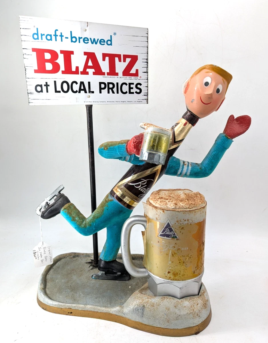貴重！50's ビール会社Blatzブラッツ店頭看板アンティーク　USA雑貨 s-l1200.webp