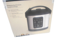 bella PRO - 20-Cup Digital Rice Cooker - Stainless Steel READ