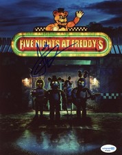 Josh Hutcherson FNAF Autographed Signed 8x10 Photo ACOA