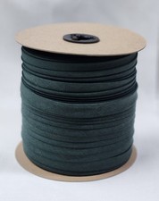 1/2" Double Fold Bias Tape, 100 Yard Spool, Forest Green