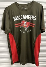 Tampa Bay Buccaneers New Dri Fit Type Short Sleeve Shirt New